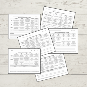Grilles de correction en écriture