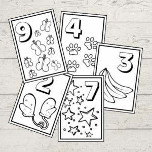 Dessins - Nombres de 1 à 10