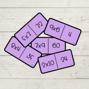 Domino | Les multiplications